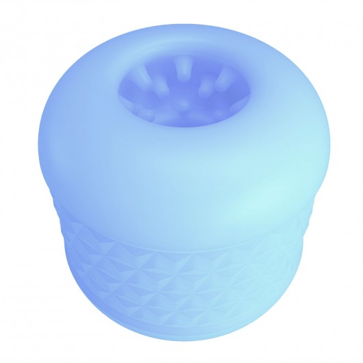 Голубой сквозной мастурбатор Cole - Baile - в Старом Осколе купить с доставкой