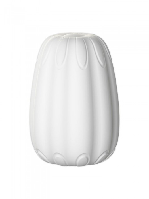 Белый мастурбатор-яйцо Bisedze - LoveStore - в Старом Осколе купить с доставкой