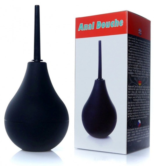 Черный интимный душ-спринцовка - Boys of Toys - купить с доставкой в Старом Осколе