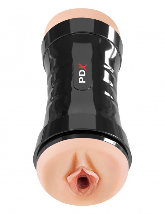 Двусторонний мастурбатор в колбе Super Flip-A-Pussy Over - Pipedream - в Старом Осколе купить с доставкой