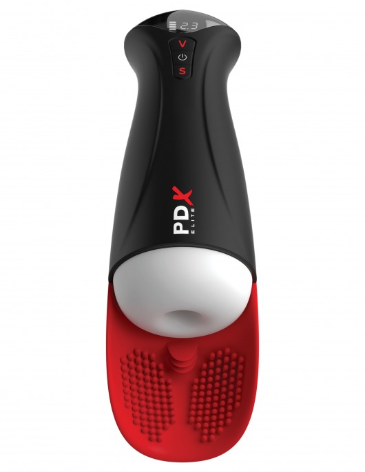 Мастурбатор в колбе с вибрацией Fuck-O-Matic Pro XL - Pipedream - в Старом Осколе купить с доставкой
