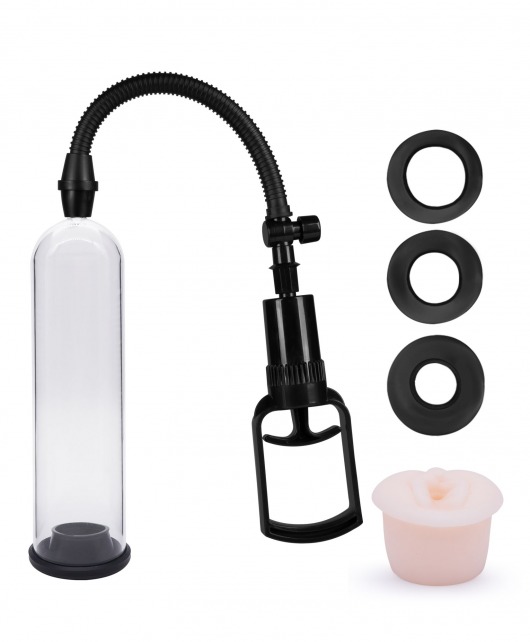 Вакуумная помпа со сменными насадками Rider - Lola Games - в Старом Осколе купить с доставкой