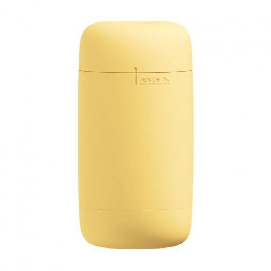 Желтый мастурбатор Tenga Puffy - Tenga - в Старом Осколе купить с доставкой