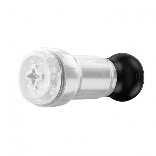 Набор PowerBlow   Feel Pocket Stroker Crystal: мастурбатор и интерактивная насадка - Kiiroo - в Старом Осколе купить с доставкой