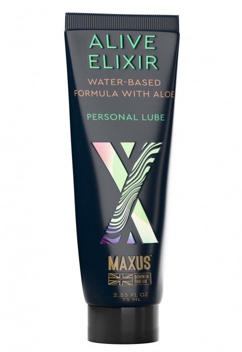Интимный гель на водной основе MAXUS Alive Elixir - 75 мл. - Maxus - купить с доставкой в Старом Осколе
