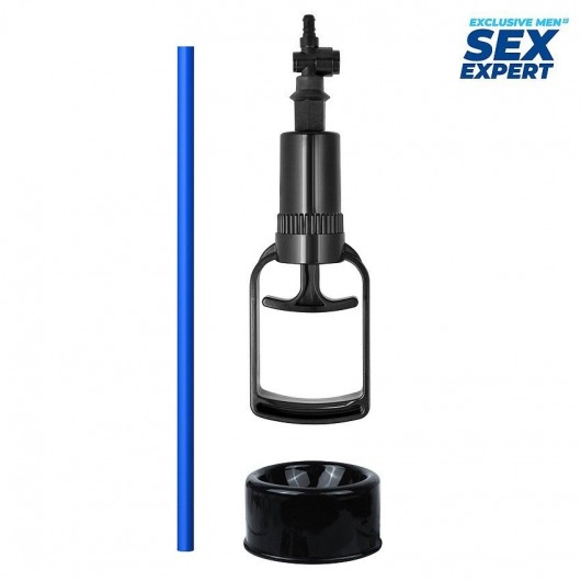 Комплект запасных частей для помпы: ручка, шланг и уплотнительная насадка - Sex Expert - купить с доставкой в Старом Осколе