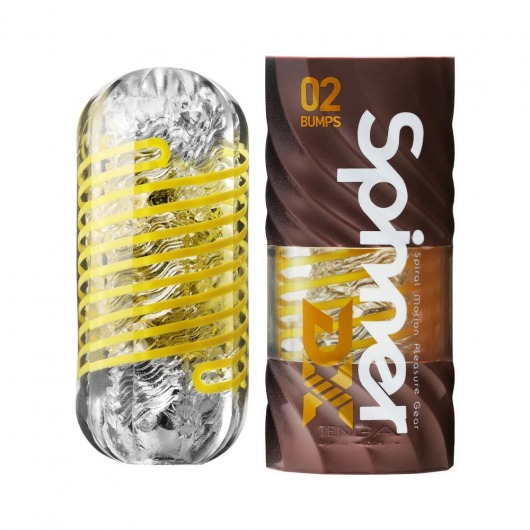 Мастурбатор Tenga Spinner DX 02 Bumps - Tenga - в Старом Осколе купить с доставкой
