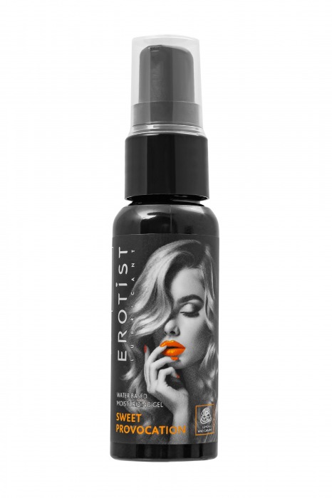 Съедобный гель Erotist Sweet Provocation Lemon And Caramel - 30 мл. - Erotist Lubricants - купить с доставкой в Старом Осколе