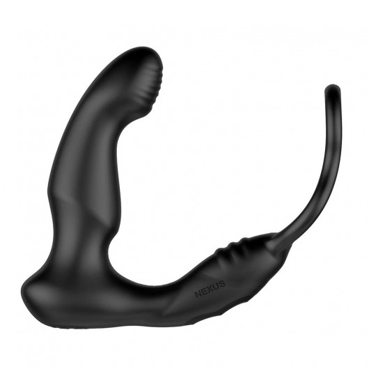 Черный двухмоторный массажер простаты Nexus Simul8 Wave Edition - Nexus Range - в Старом Осколе купить с доставкой