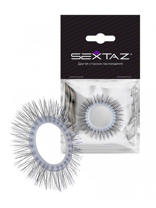 Круглое эрекционное кольцо с «ресничками» - Sextaz - в Старом Осколе купить с доставкой