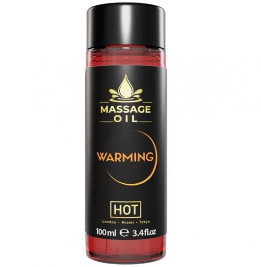 Массажное масло с согревающим эффектом Massage Oil Warming - 100 мл. - HOT - купить с доставкой в Старом Осколе