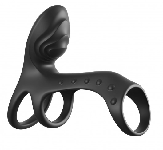 Черная насадка на пенис Ultimate Couples Cage Pro - Pipedream - в Старом Осколе купить с доставкой