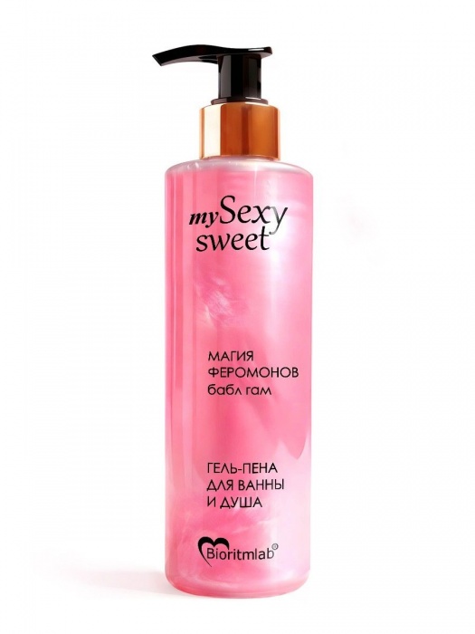 Гель-пена для ванны и душа Sexy Sweet с феромонами и ароматом бабл-гам - 200 мл. -  - Магазин феромонов в Старом Осколе
