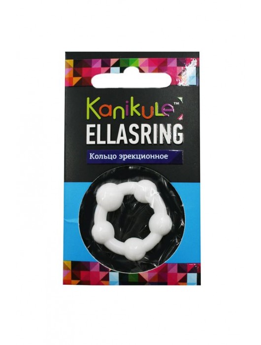 Цветное эрекционное кольцо с шариками Ellasring - Sitabella - в Старом Осколе купить с доставкой