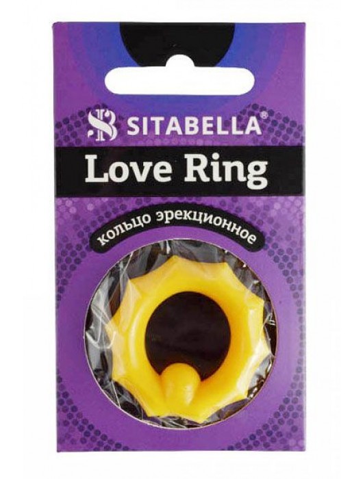 Цветное эрекционное кольцо Love Ring - Sitabella - в Старом Осколе купить с доставкой
