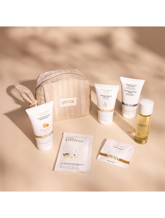 Набор YESforLOV La Trousse Enchantée в бежевой косметичке - YESforLOV - купить с доставкой в Старом Осколе