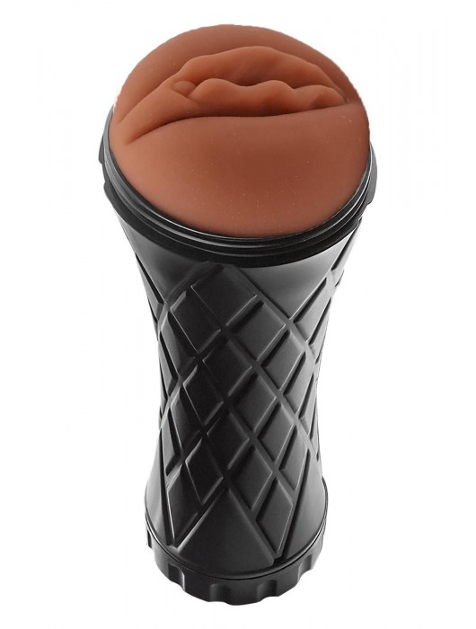 Коричневый мастурбатор-вагина Marly - Dream Toys - в Старом Осколе купить с доставкой