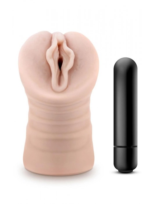 Телесный мастурбатор-вагина Destini - Blush Novelties - в Старом Осколе купить с доставкой