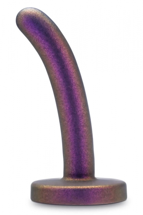 Фиолетовая насадка с гладкой поверхностью Surrender 4.75 Inch Beginner Pegging Dildo - 12 см. - Blush Novelties - купить с доставкой в Старом Осколе