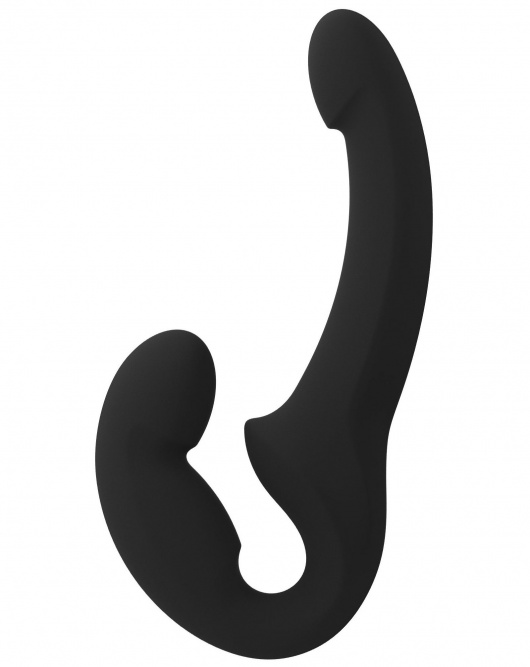 Черный безремневой страпон Share Lite - Fun Factory - купить с доставкой в Старом Осколе