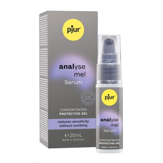 Расслабляющая анальная сыворотка pjur Analyse Me Serum - 20 мл. - Pjur - купить с доставкой в Старом Осколе