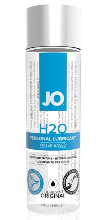 Нейтральный лубрикант на водной основе JO Personal Lubricant H2O - 240 мл. - System JO - купить с доставкой в Старом Осколе