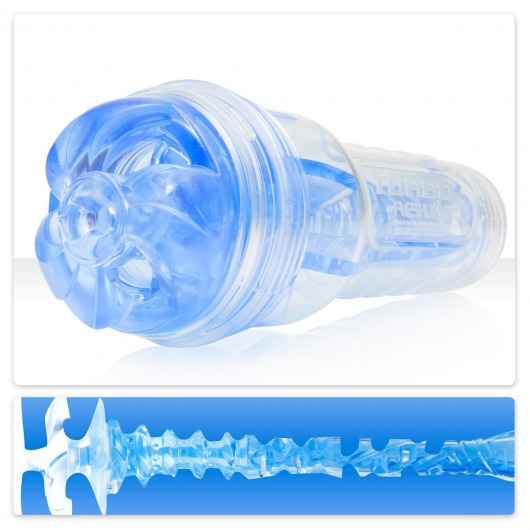 Мастурбатор Fleshlight Turbo - Trust Blue Ice - Fleshlight - в Старом Осколе купить с доставкой