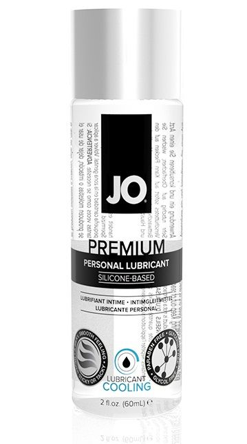 Охлаждающий лубрикант на силиконовой основе JO Personal Premium Lubricant Cooling - 60 мл. - System JO - купить с доставкой в Старом Осколе