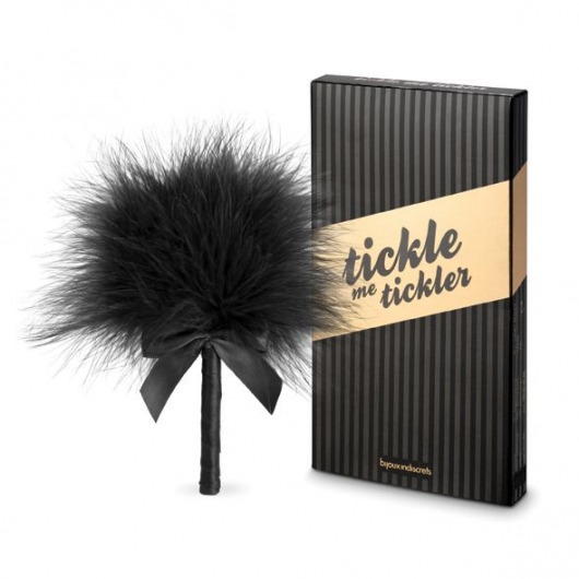 Пуховка для эротических игр Tickle Me Tickler - Bijoux Indiscrets - купить с доставкой в Старом Осколе