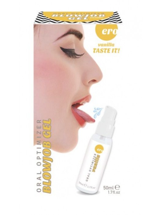 Увлажняющий гель для орального секса с ароматом ванили - 50 мл. - Ero - купить с доставкой в Старом Осколе