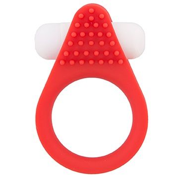 Красное эрекционное кольцо LIT-UP SILICONE STIMU RING 1 RED - Dream Toys - в Старом Осколе купить с доставкой