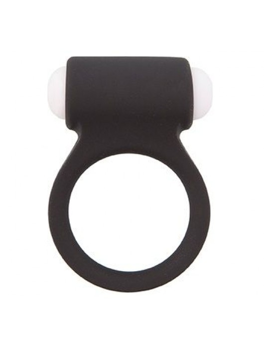 Чёрное эрекционное виброкольцо LIT-UP SILICONE STIMU RING 3 BLACK - Dream Toys - в Старом Осколе купить с доставкой