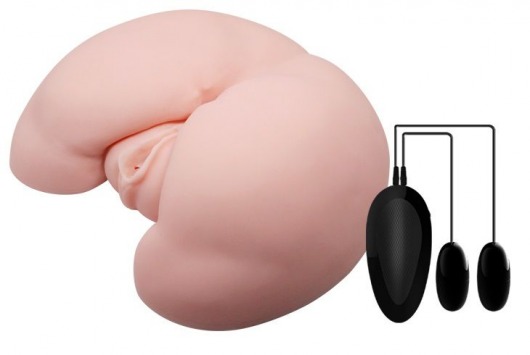 Вагина и анус с вибрацией CrazyBull Vagina and Anal - Baile - в Старом Осколе купить с доставкой