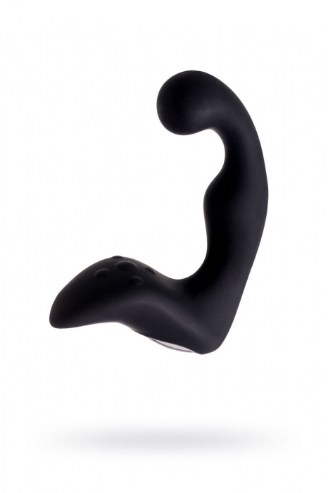 Чёрный изогнутый вибростимулятор простаты Erotist - Erotist Adult Toys - в Старом Осколе купить с доставкой