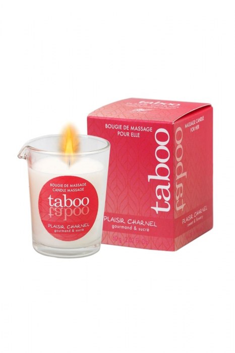 Массажное аромамасло с афродизиаками для женщин RUF Taboo Plaisir charnel - 60 гр. - RUF - купить с доставкой в Старом Осколе