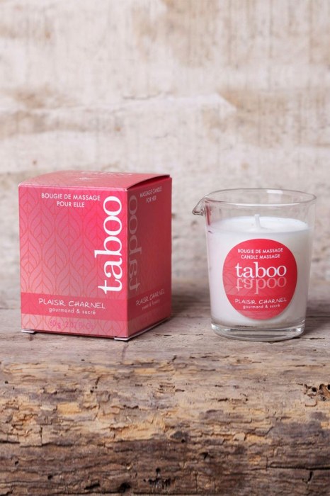 Массажное аромамасло с афродизиаками для женщин RUF Taboo Plaisir charnel - 60 гр. - RUF - купить с доставкой в Старом Осколе