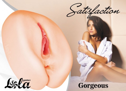 Мастурбатор с 2 тоннелями Satisfaction Gorgeous - Lola Games - в Старом Осколе купить с доставкой