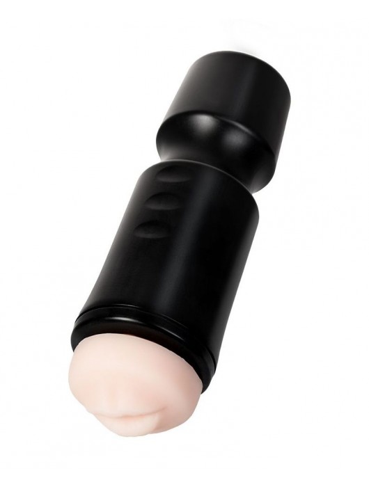 Мастурбатор-ротик A-Toys в черной колбе - A-toys - в Старом Осколе купить с доставкой