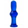 Голубая стеклянная анальная втулка - 12 см. - Sexus в Старом Осколе Голубая стеклянная анальная втулка - 12 см. - Sexus