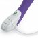 Фиолетовый вибратор Mystim Elegant Eric - 27 см. - MyStim