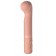 Бежевый мини-вибратор Rocky’s Fairy Mallet - 14,7 см. - Lola Games купить в Старом Осколе с доставкой в Orgasmix.ru Бежевый мини-вибратор Rocky’s Fairy Mallet - 14,7 см. - Lola Games