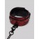 Красно-черные оковы Reversible Faux Leather Ankle Cuffs - Fifty Shades of Grey - купить с доставкой в Старом Осколе