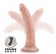 Телесный фаллоимитатор-реалистик 7 Inch Posable Dildo - 19 см. - Blush Novelties