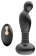 Черный массажер простаты с вибрацей и возвратно-поступательными движениями - Boys of Toys - в Старом Осколе купить с доставкой Черный массажер простаты с вибрацей и возвратно-поступательными движениями - Boys of Toys - в Старом Осколе купить с доставкой