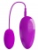 Лиловое виброяйцо с удобным пультом управления вибрацией - Baile в Старом Осколе Лиловое виброяйцо с удобным пультом управления вибрацией - Baile